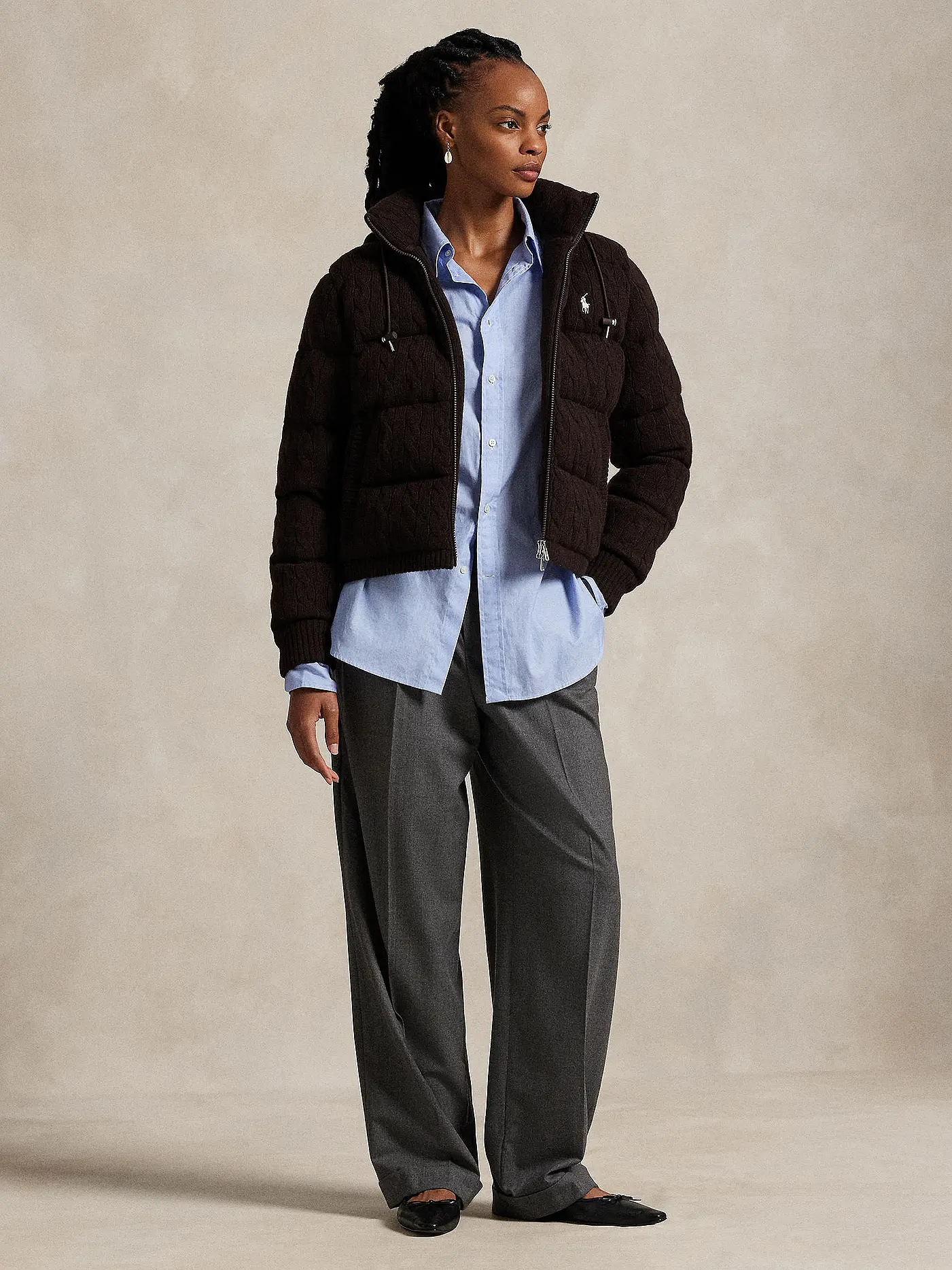 POLO RALPH LAUREN | Steppjacke | braun