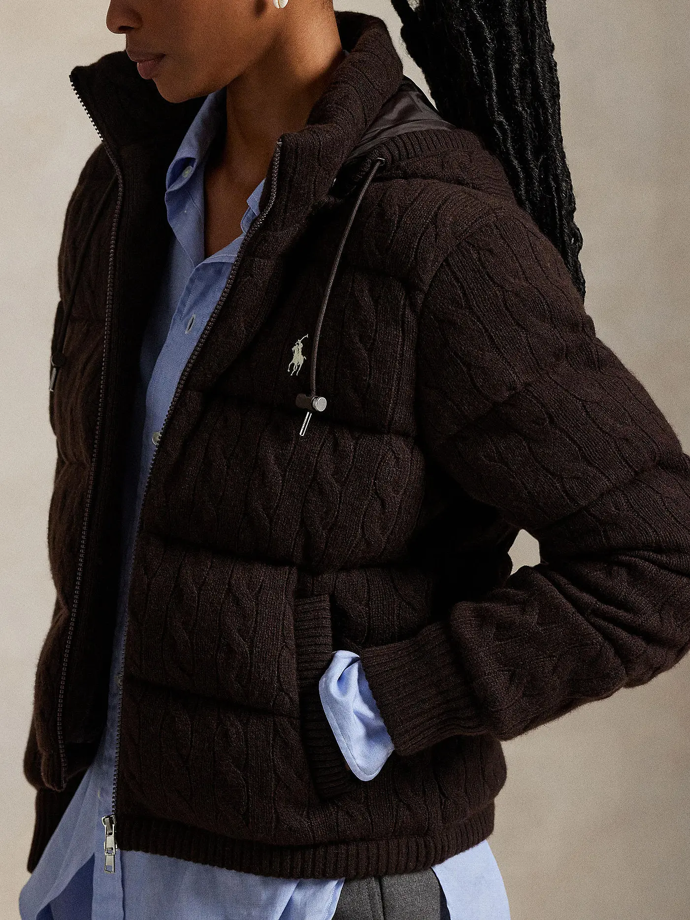 POLO RALPH LAUREN | Steppjacke | braun