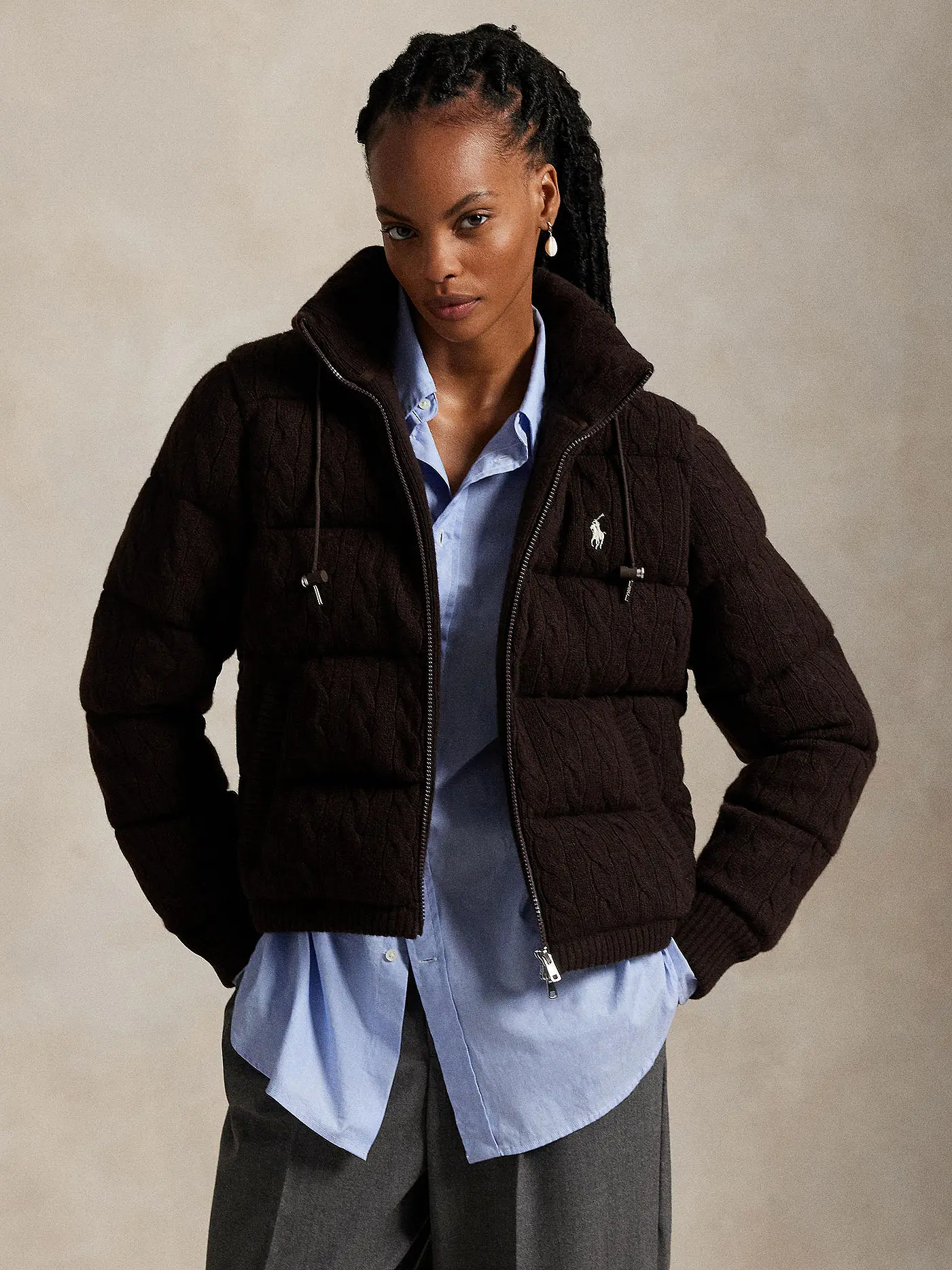 POLO RALPH LAUREN | Steppjacke | braun