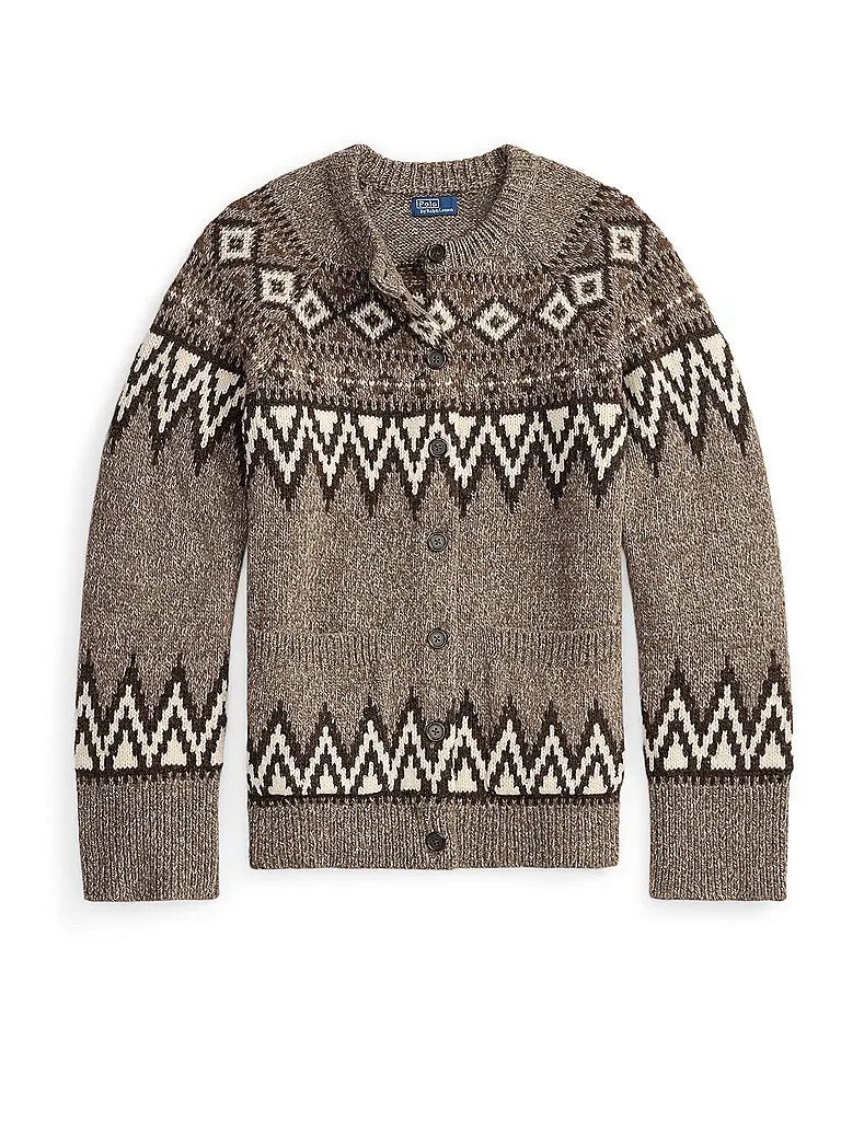 POLO RALPH LAUREN | Strickjacke | Hellbraun