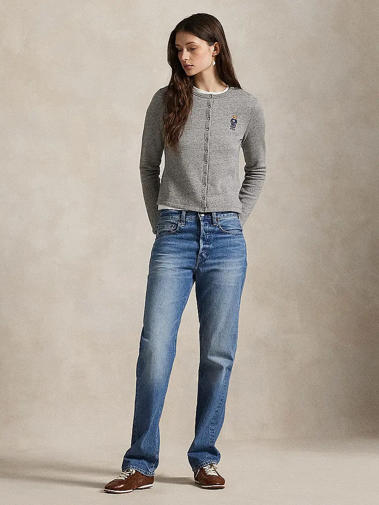 POLO RALPH LAUREN | Strickjacke | grau