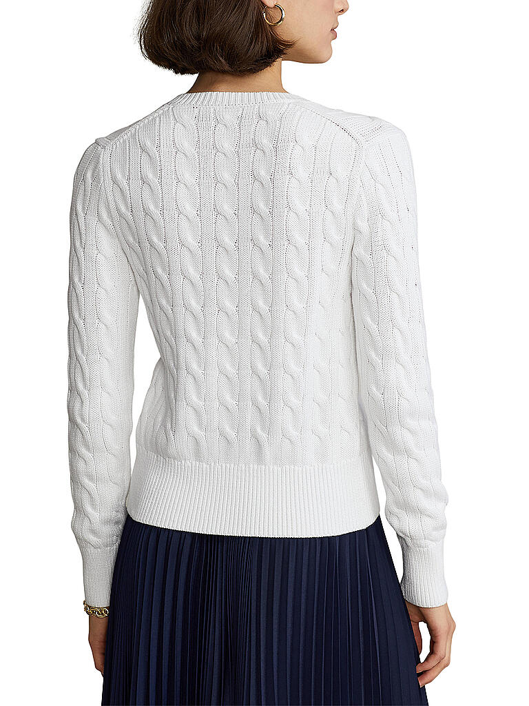 POLO RALPH LAUREN | Strickjacke | weiß