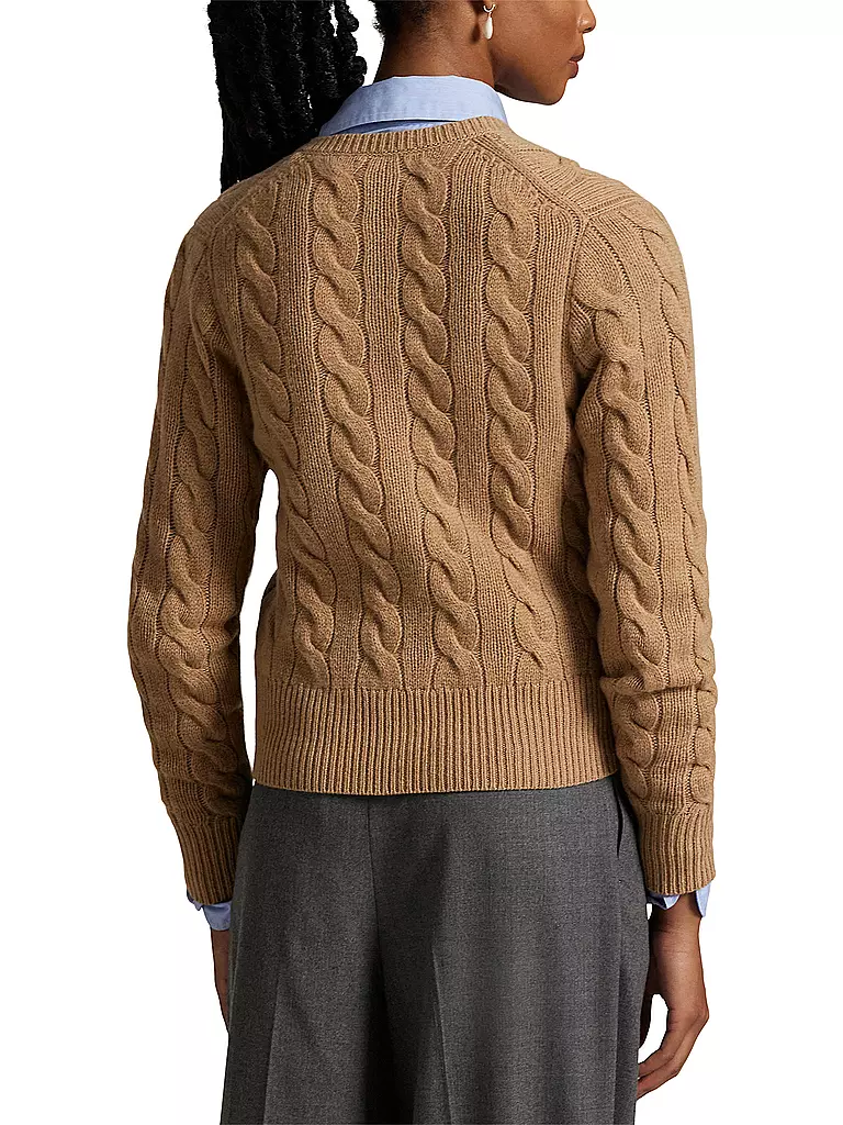 POLO RALPH LAUREN | Strickjacke | camel