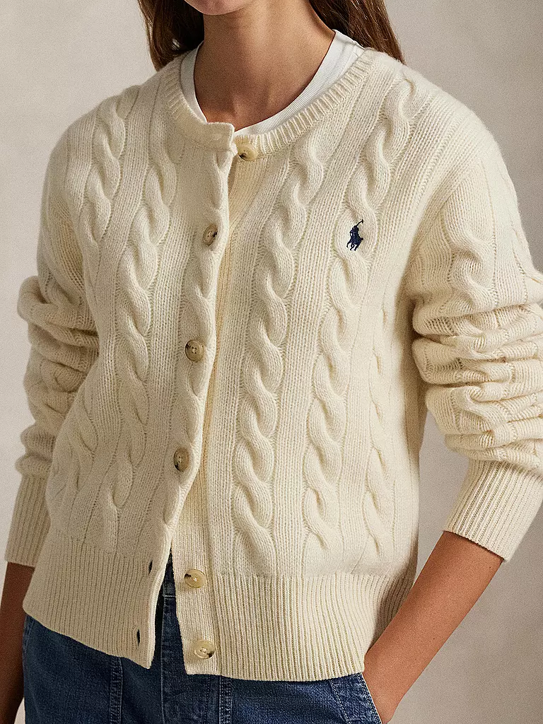 POLO RALPH LAUREN | Strickjacke | camel