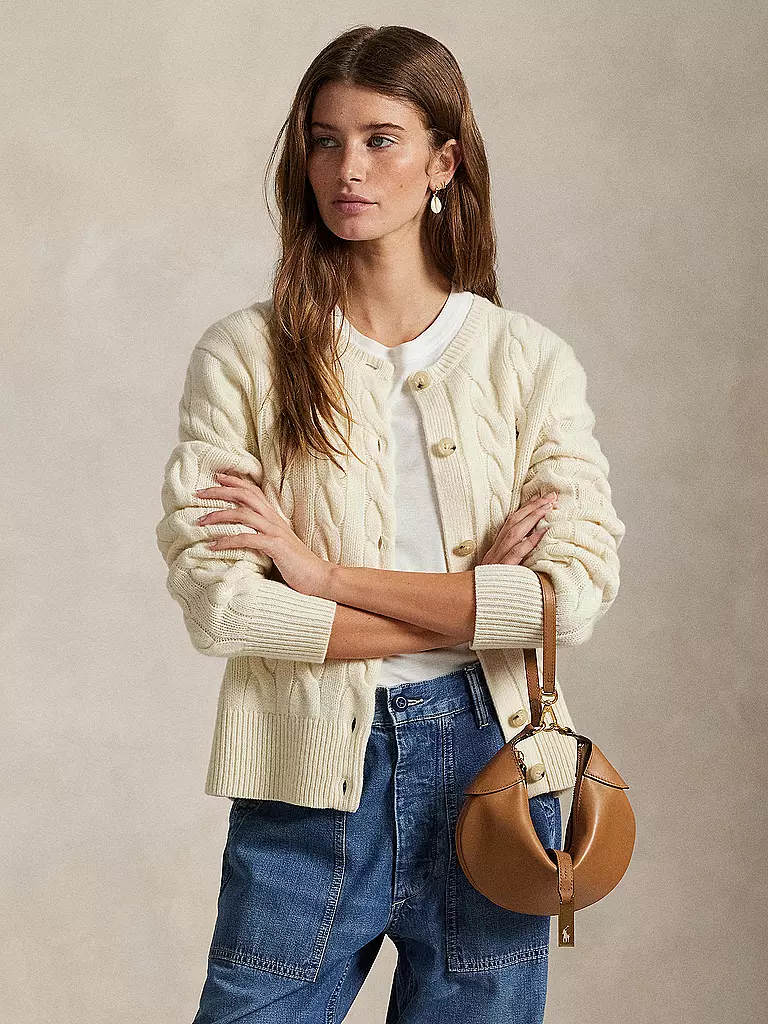 POLO RALPH LAUREN | Strickjacke | camel