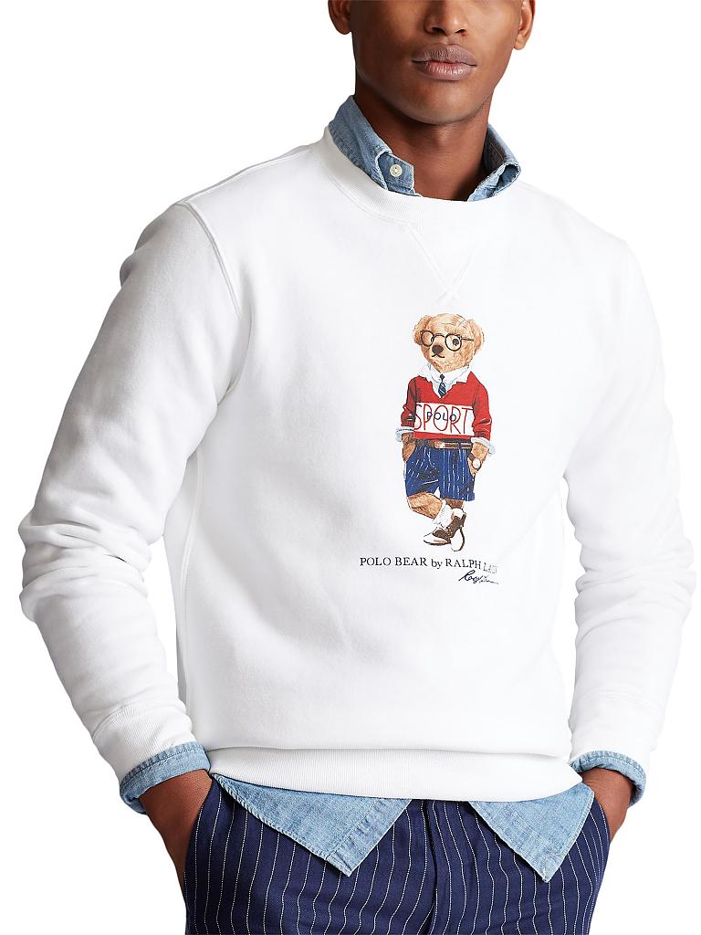 POLO RALPH LAUREN | Sweater  | weiß