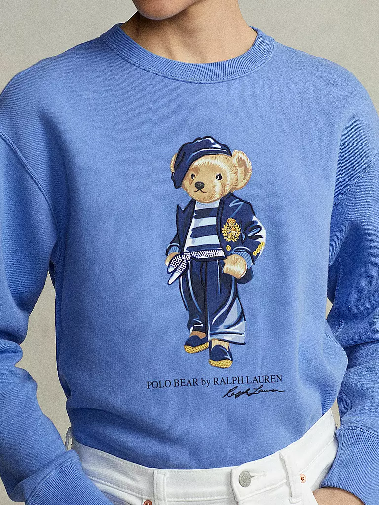 POLO RALPH LAUREN | Sweater BEAR | blau