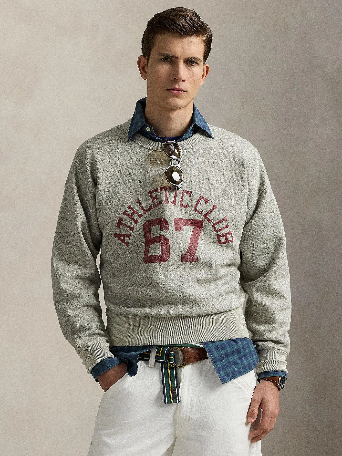 POLO RALPH LAUREN | Sweater | grau