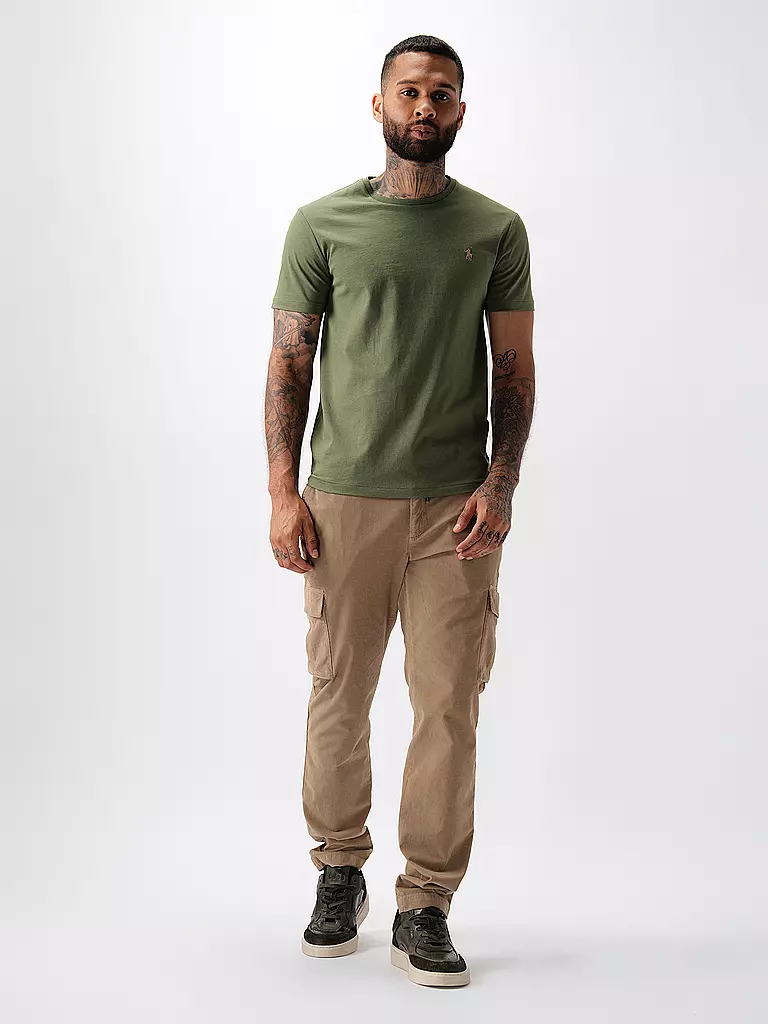 POLO RALPH LAUREN | T Shirt Custom Slim Fit | olive
