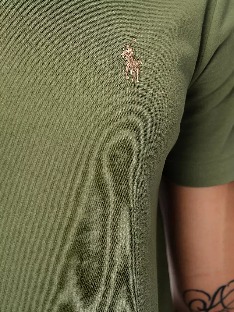 POLO RALPH LAUREN | T Shirt Custom Slim Fit | creme