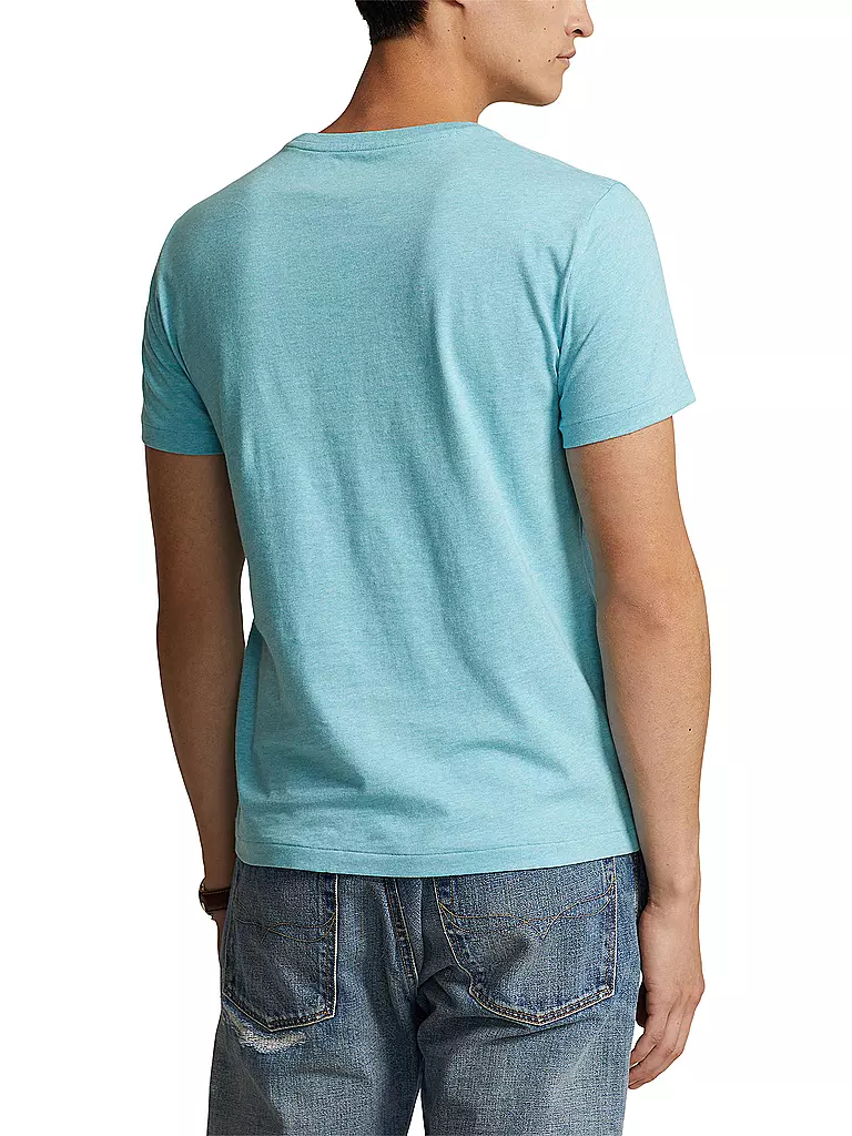 POLO RALPH LAUREN | T-Shirt Custom Slim Fit | türkis