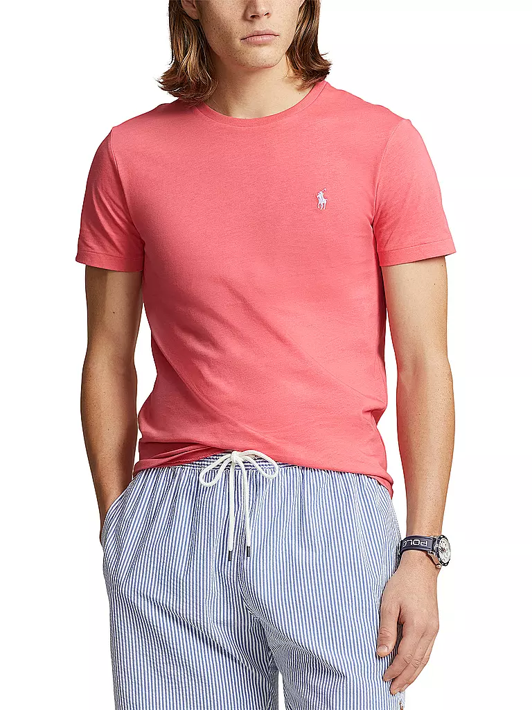 POLO RALPH LAUREN | T-Shirt Custom Slim Fit | rot