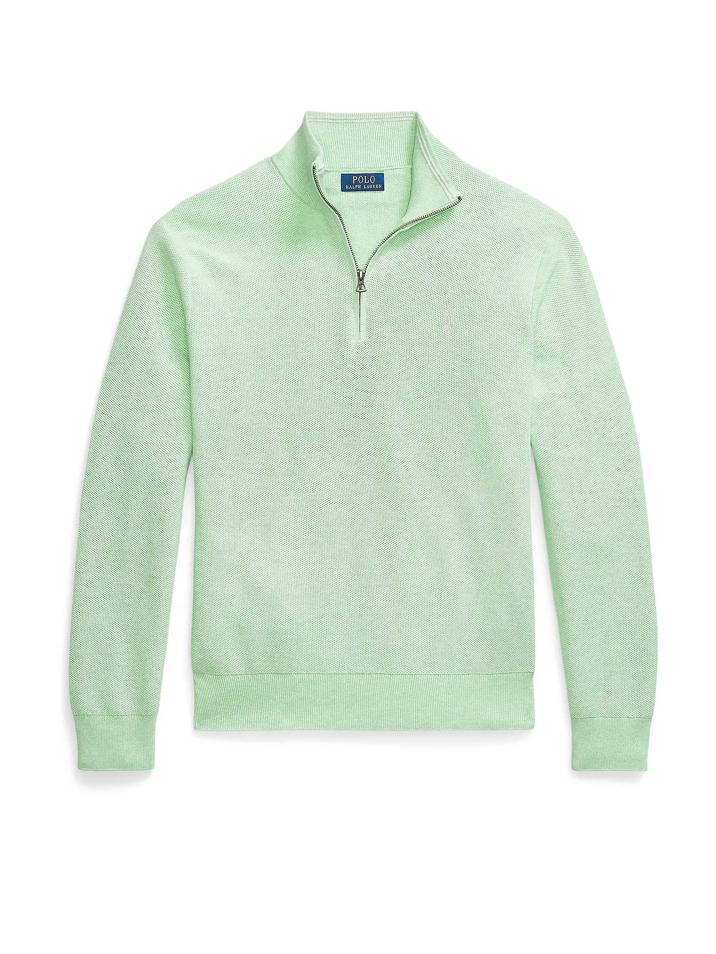 POLO RALPH LAUREN | Troyer Pullover  | hellgrün