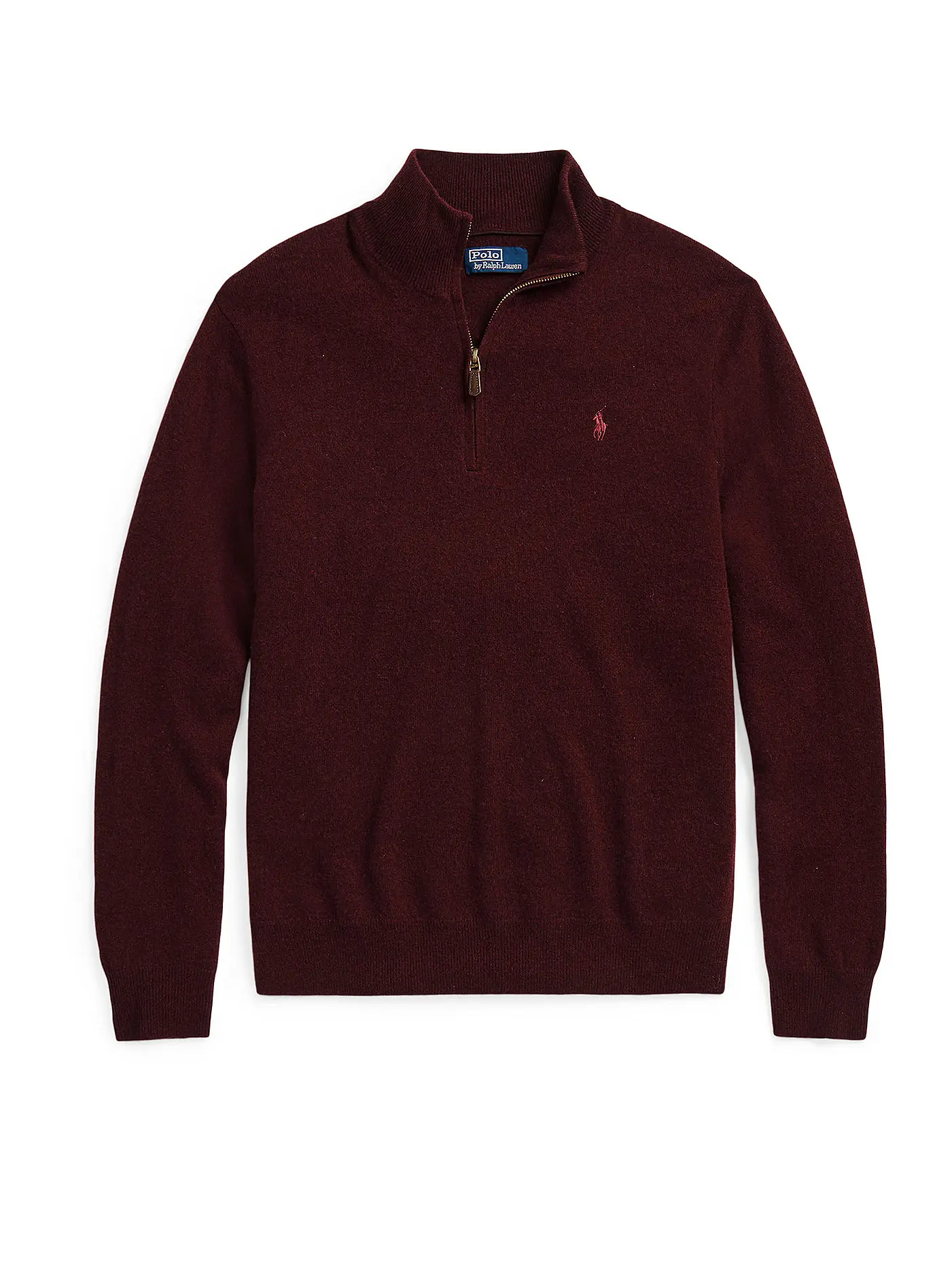 POLO RALPH LAUREN | Troyer Pullover  | dunkelrot
