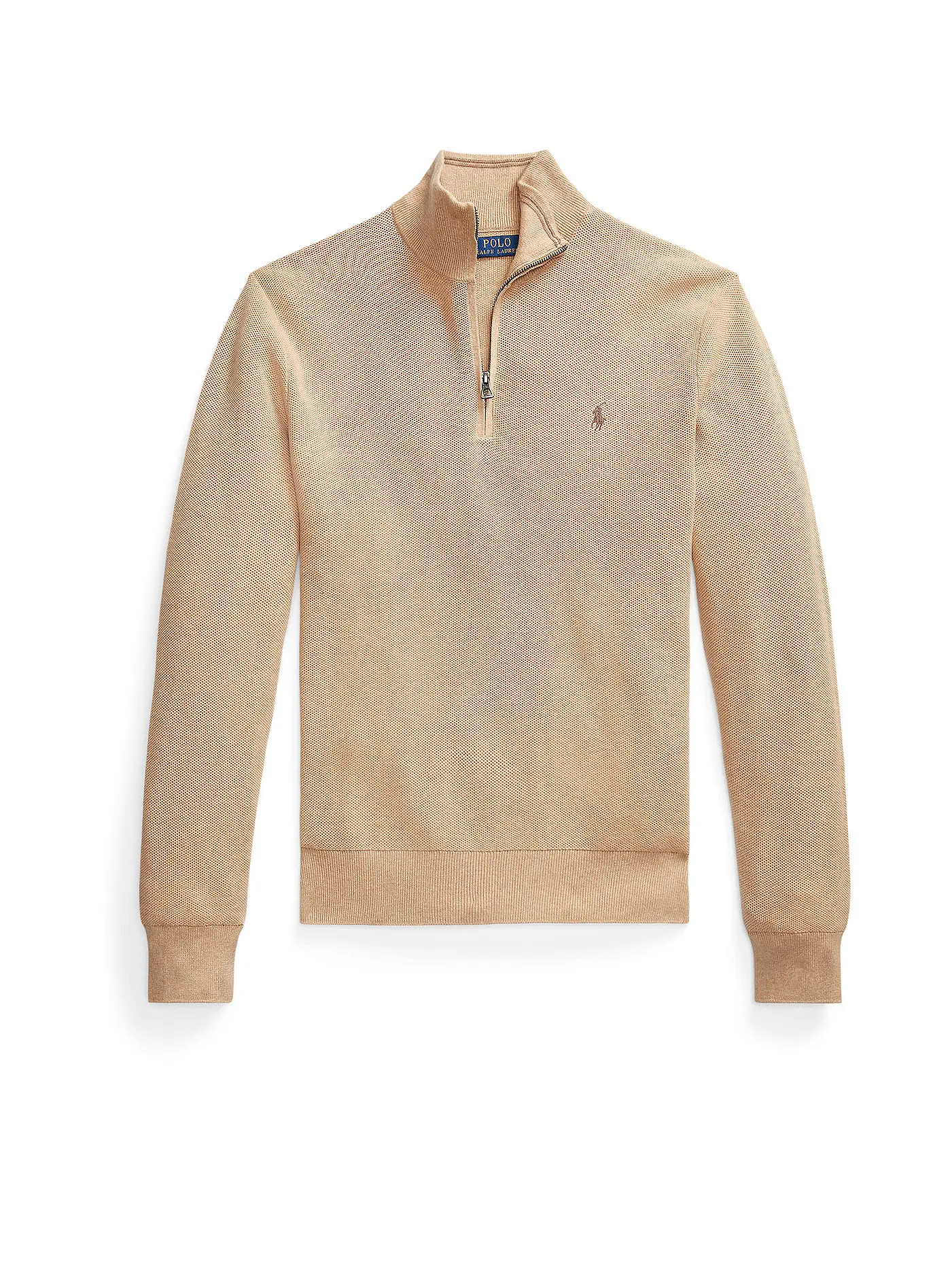 POLO RALPH LAUREN | Troyer Pullover  | camel