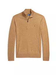 POLO RALPH LAUREN | Troyer Pullover  | camel