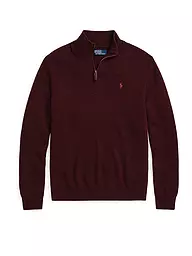 POLO RALPH LAUREN | Troyer Pullover  | dunkelrot
