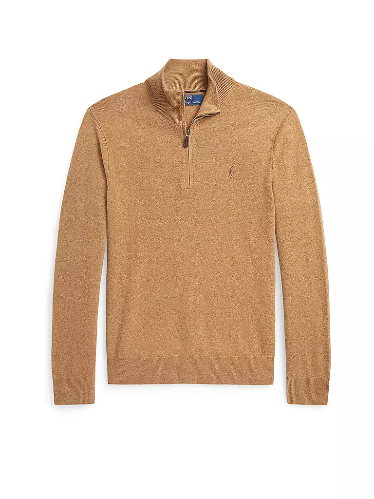POLO RALPH LAUREN | Troyer Pullover  | camel