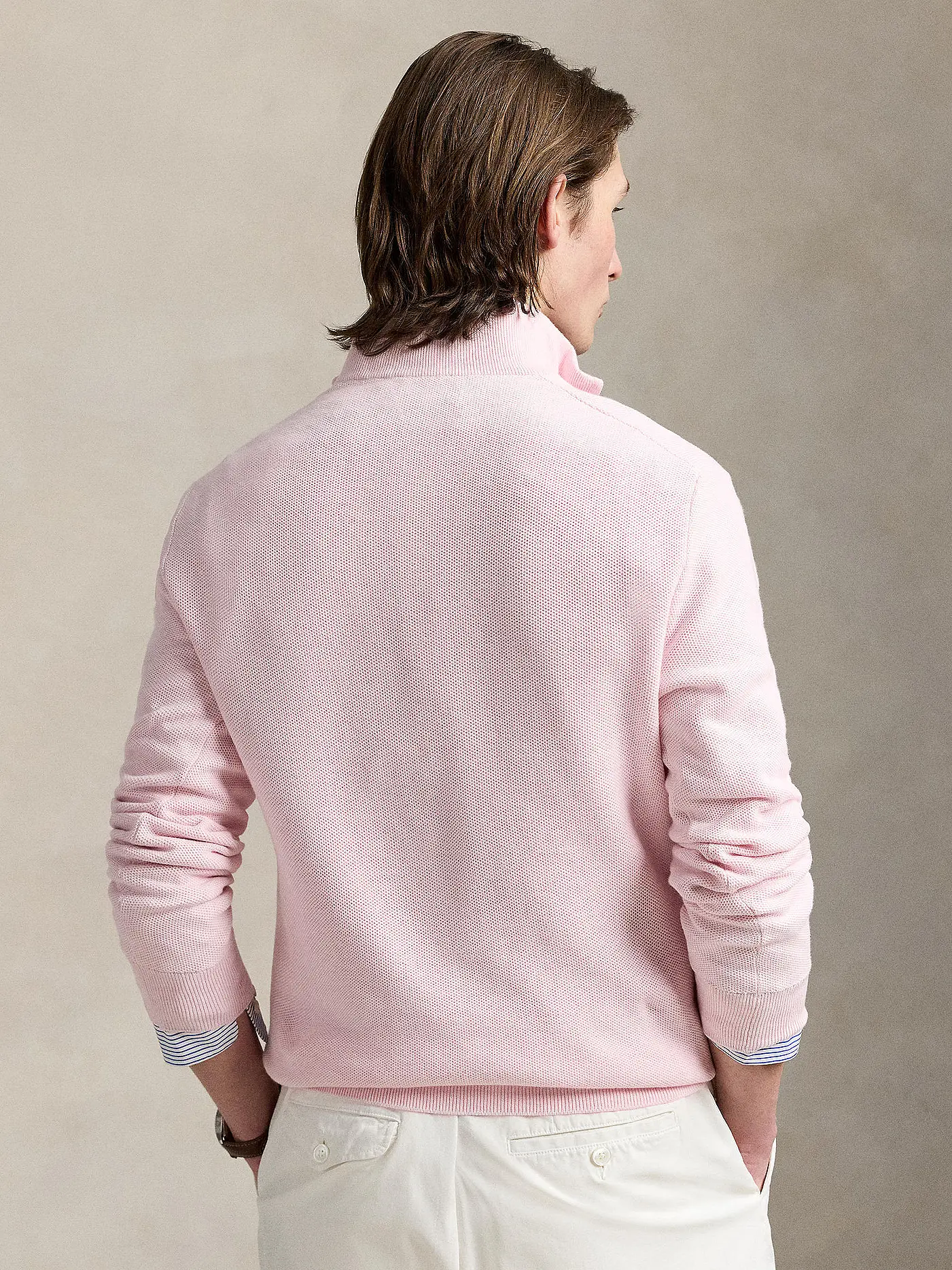 POLO RALPH LAUREN | Troyer Pullover  | rosa
