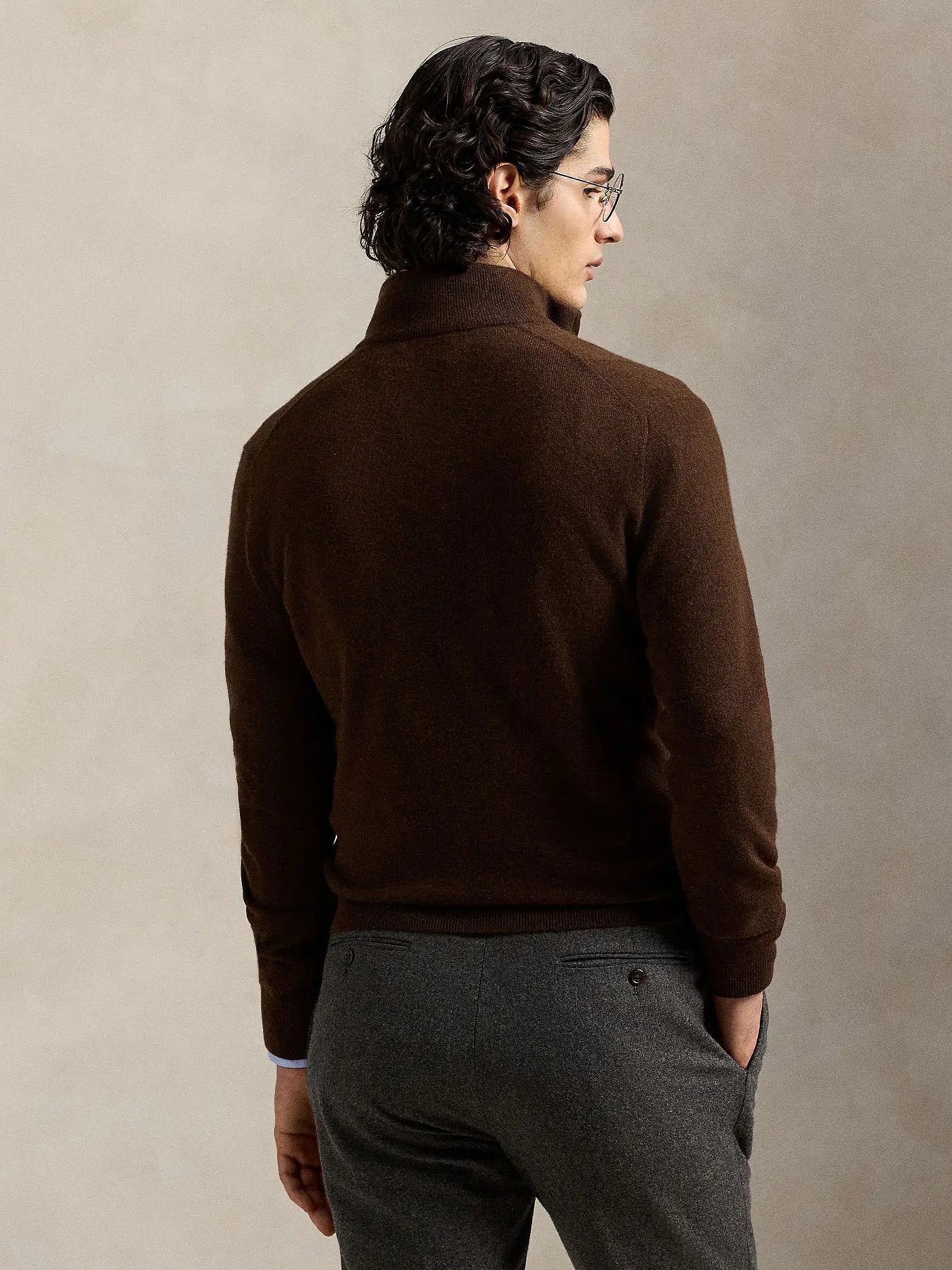 POLO RALPH LAUREN | Troyer Pullover  | braun