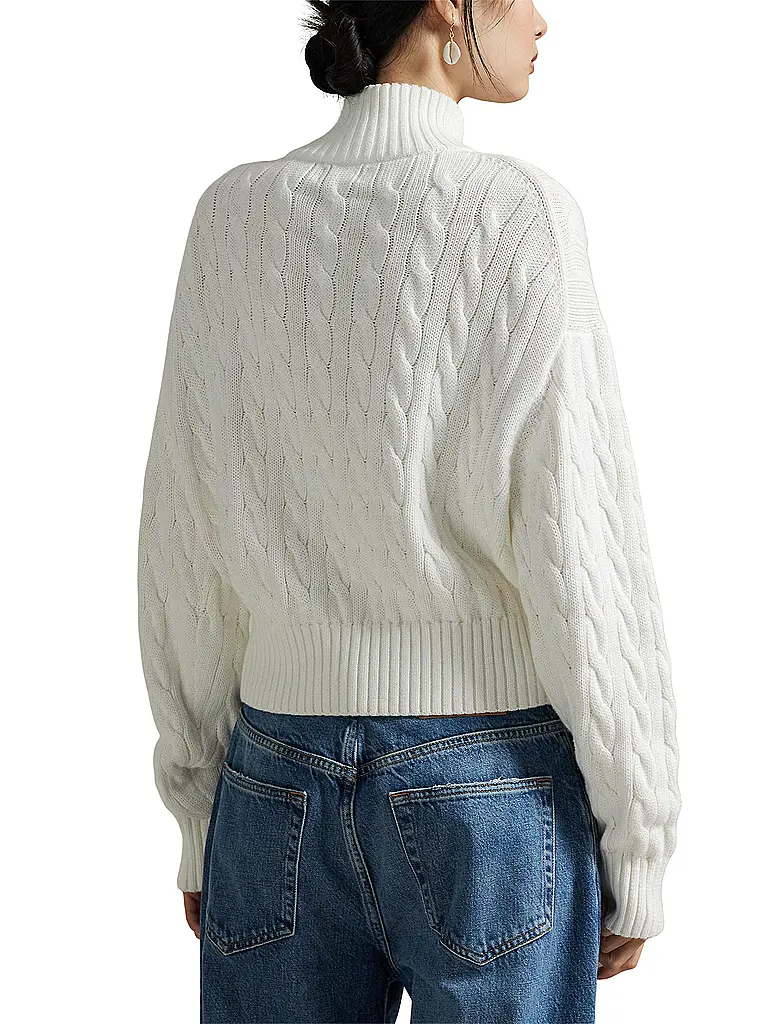 POLO RALPH LAUREN | Troyer Pullover  | Weiss