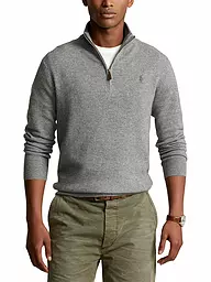 POLO RALPH LAUREN | Troyer Pullover  | hellgrau