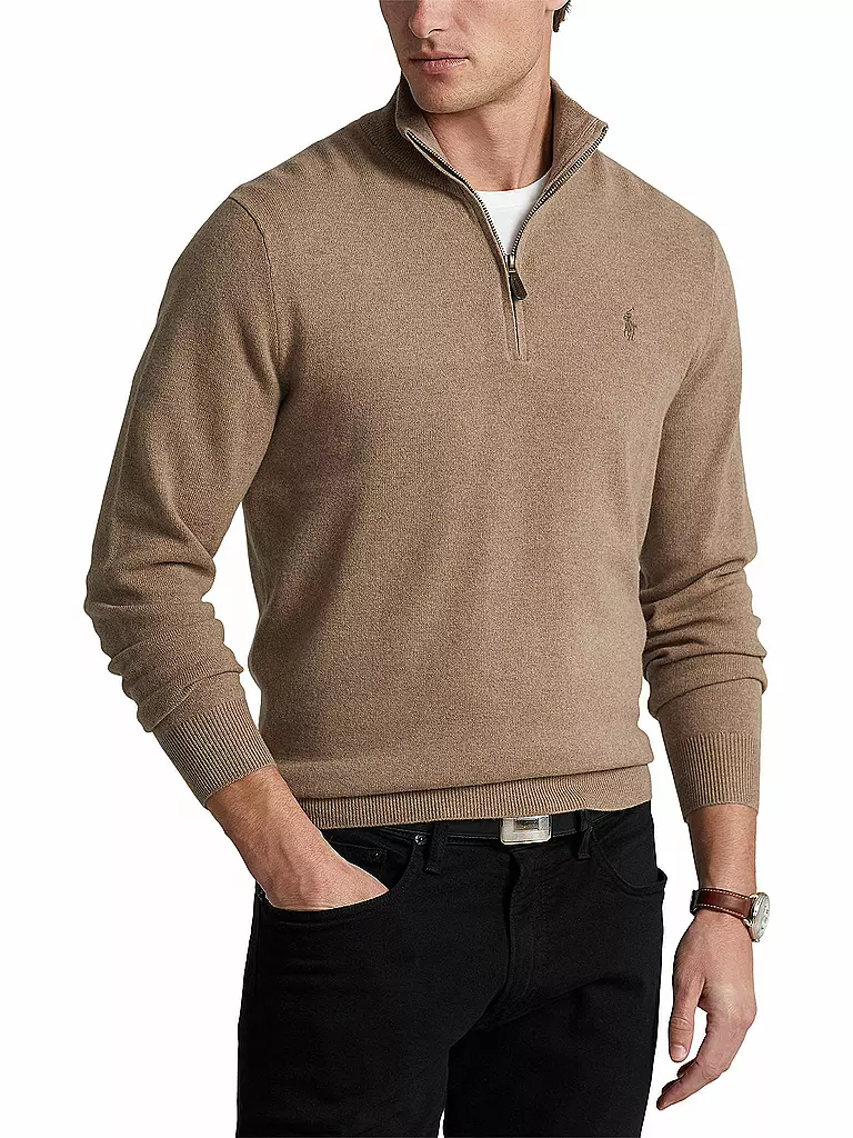 POLO RALPH LAUREN | Troyer Pullover Regular Fit | beige