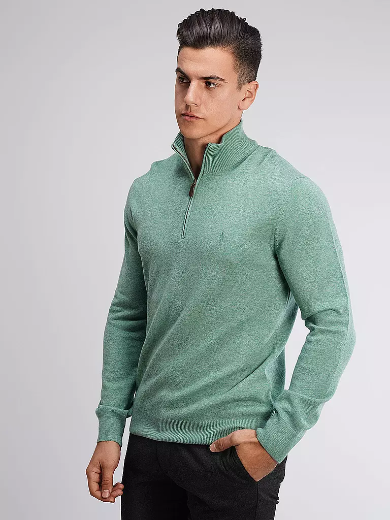 POLO RALPH LAUREN | Troyer Pullover Regular Fit | grün