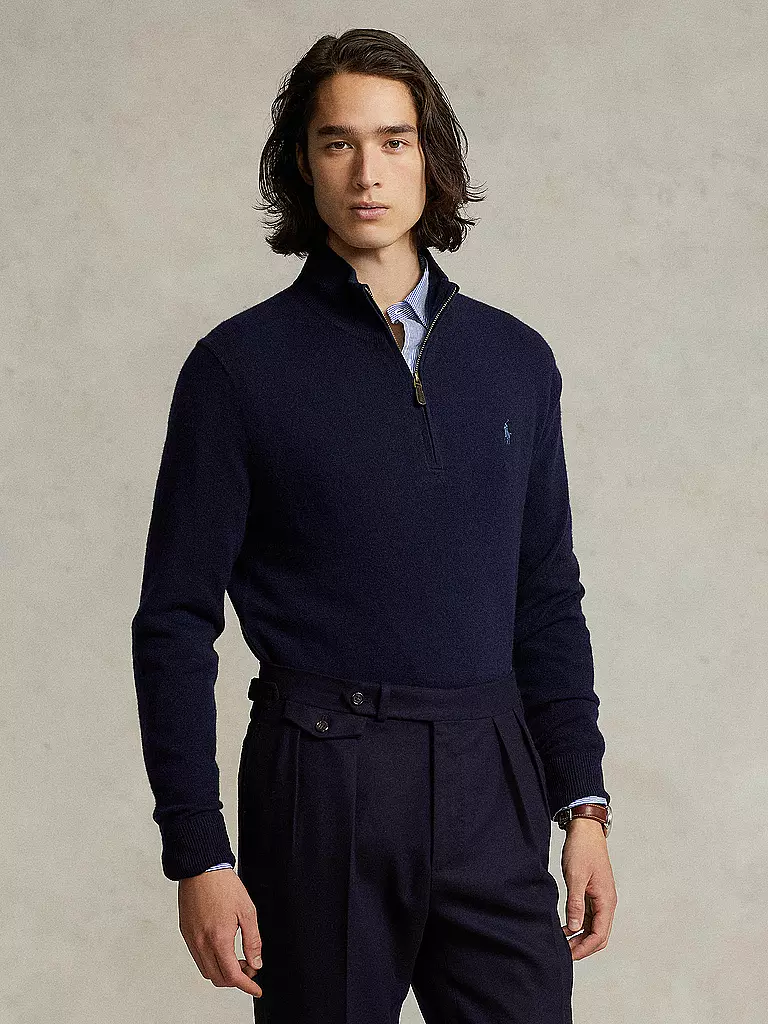 POLO RALPH LAUREN | Troyer Pullover Regular Fit | blau