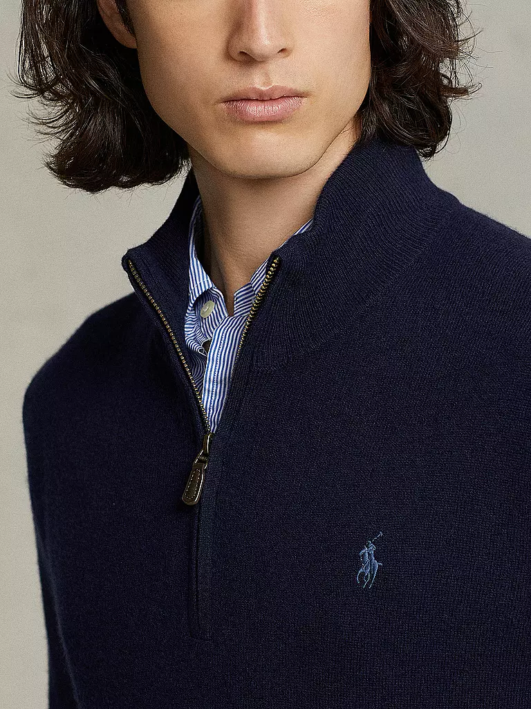 POLO RALPH LAUREN | Troyer Pullover Regular Fit | blau