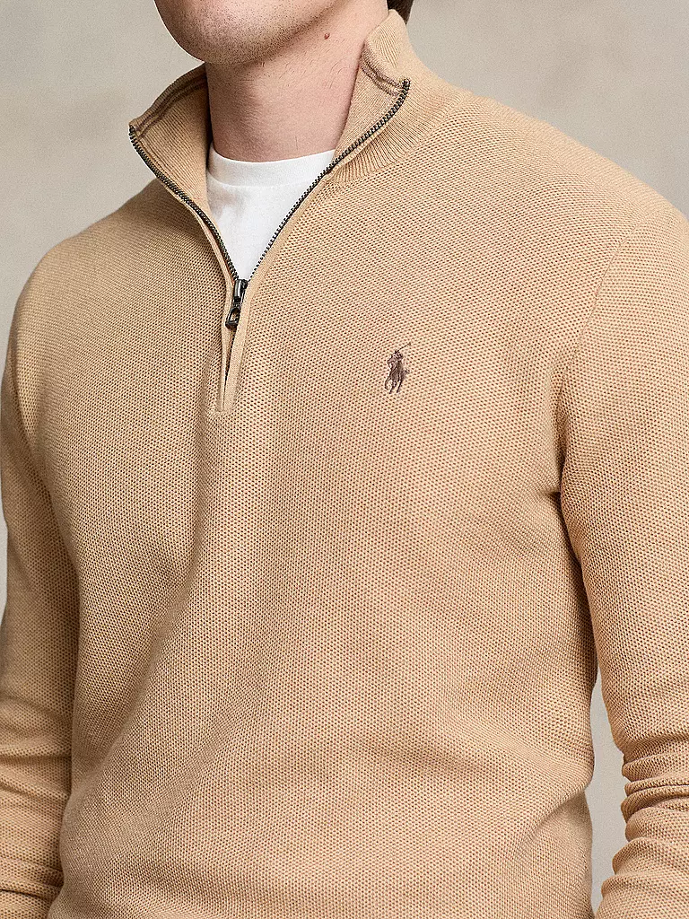 POLO RALPH LAUREN | Troyer Pullover | hellgrün