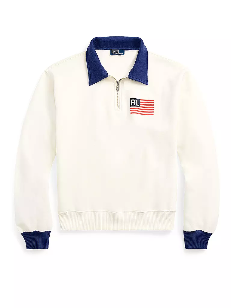 POLO RALPH LAUREN | Troyer Sweater | weiss