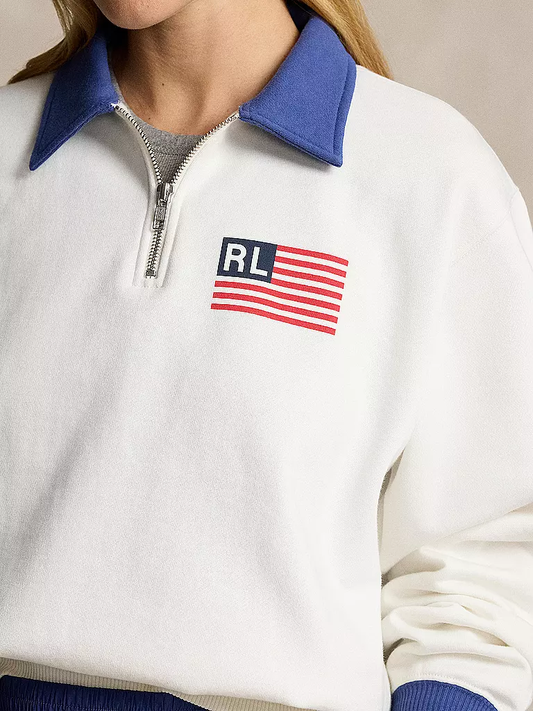 POLO RALPH LAUREN | Troyer Sweater | weiss