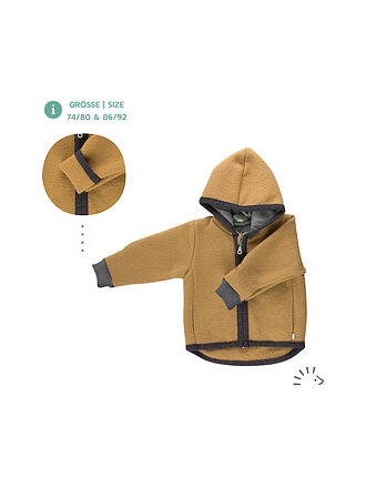 POPOLINI | Baby Wollwalk Jacke