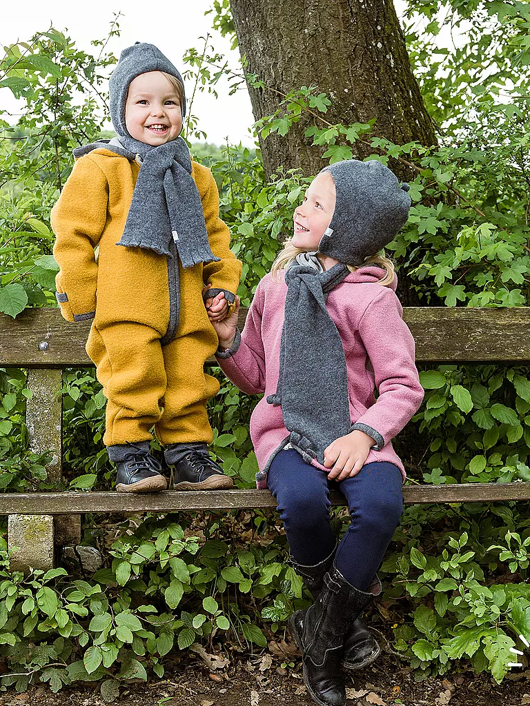POPOLINI | Baby Wollwalk Overall | gelb