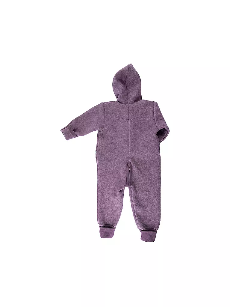 POPOLINI | Baby Wollwalk Overall | dunkelrot
