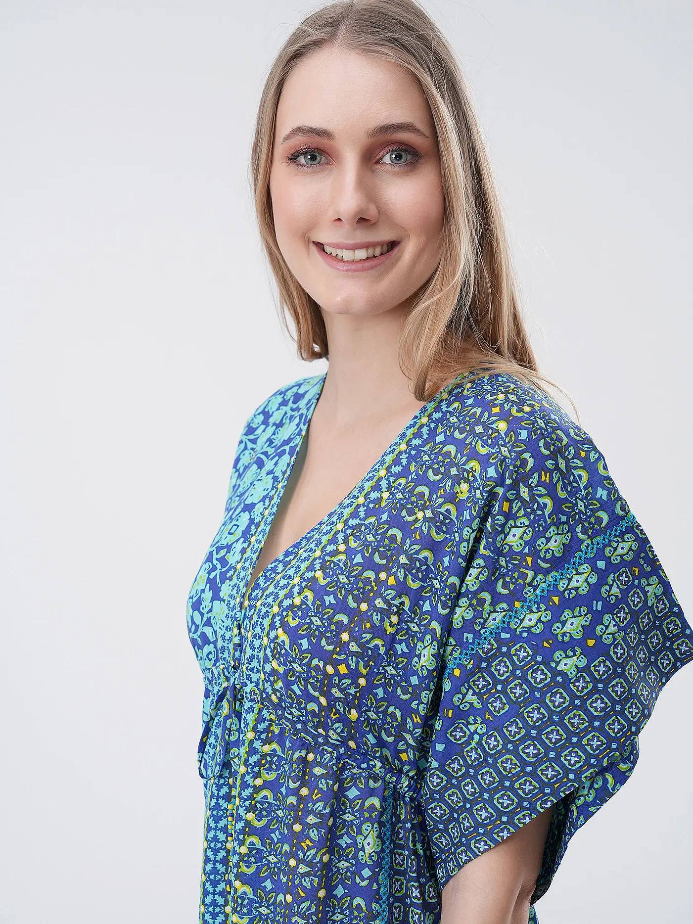 POUPETTE ST. BARTH | Maxikleid AMAYA | blau