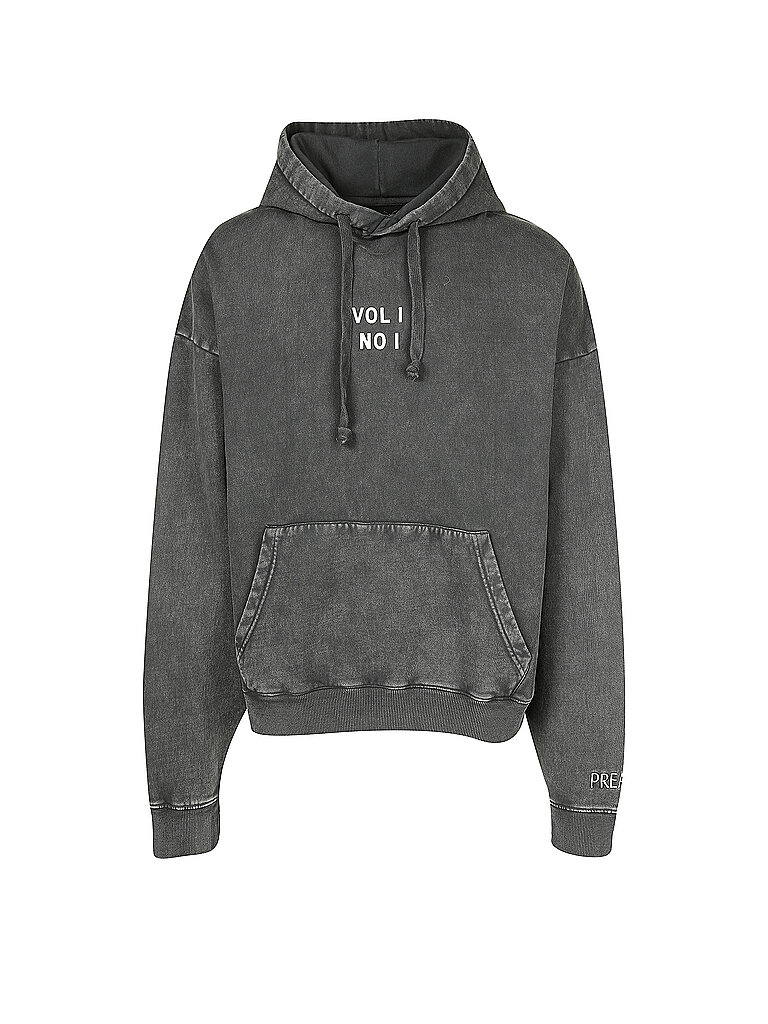 PREACH Kapuzensweater - Hoodie  grau | XS