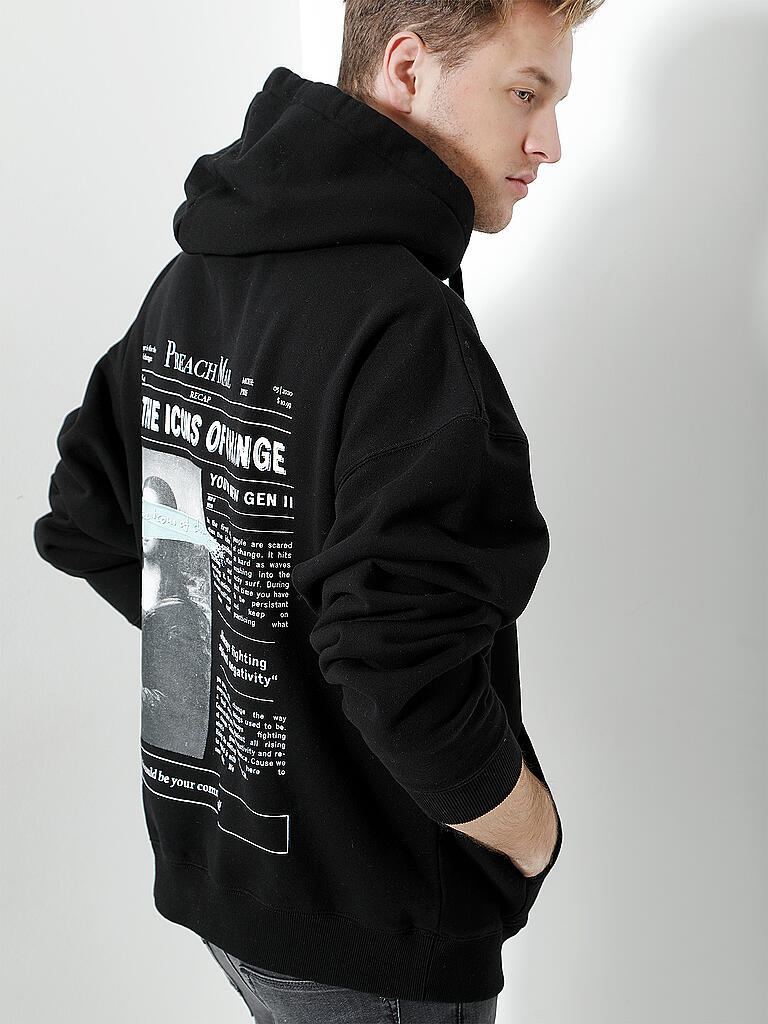 PREACH | Kapuzensweater - Hoodie  | schwarz