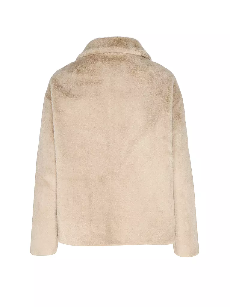 PRIDE TO BE | Jacke in Felloptik DARIA | beige