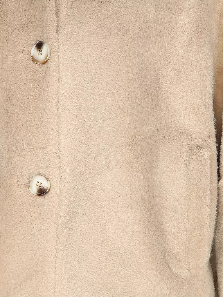 PRIDE TO BE | Jacke in Felloptik DARIA | beige