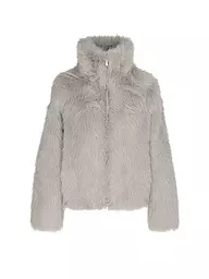 PRIDE TO BE | Jacke in Felloptik NEW XANA FAKE TOSCANA  | grau