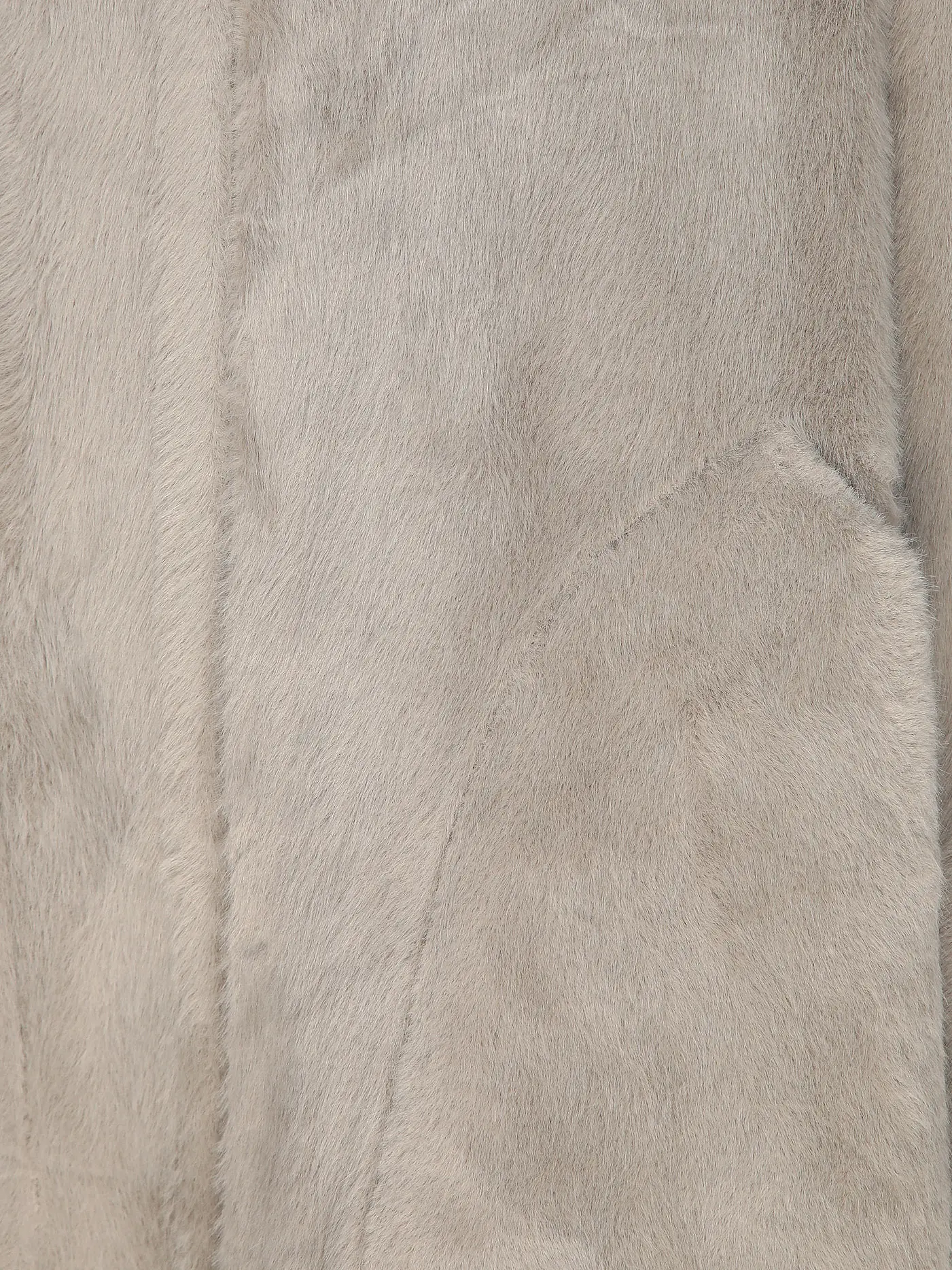 PRIDE TO BE | Mantel in Felloptik ELLEN | beige