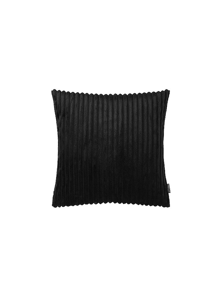 PROFLAX | Kissenhülle 45x45cm Corso Schwarz | schwarz
