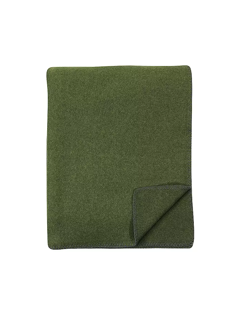 PROFLAX | Wohndecke - Plaid PROFLAX FLEECE 160x200cm Secret Forest | dunkelgrün