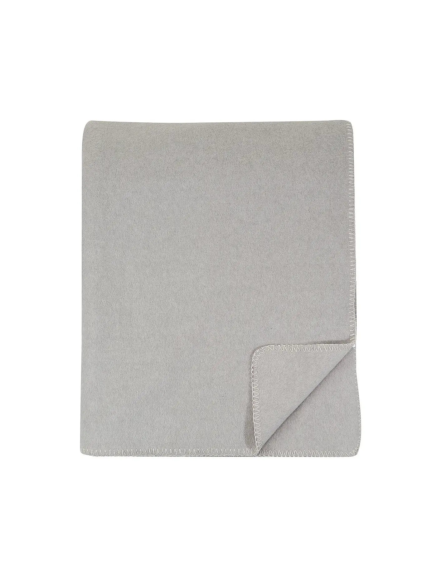 PROFLAX | Wohndecke - Plaid PROFLAX FLEECE 160x200cm Secret Salbei | hellgrau