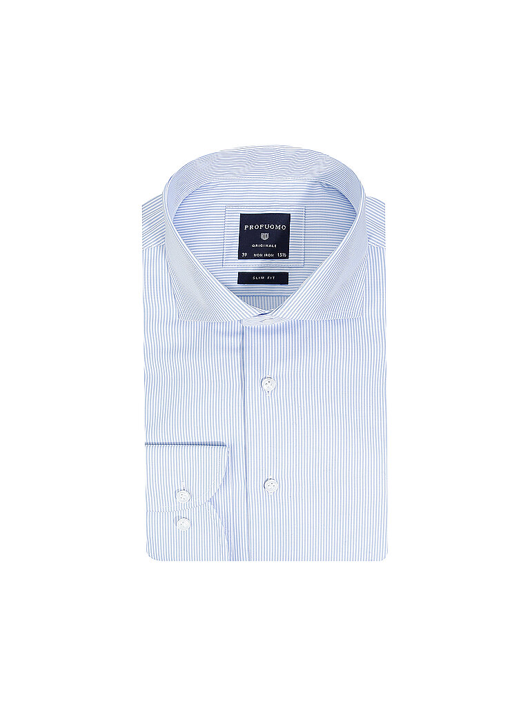 PROFUOMO Hemd Slim Fit blau | 41