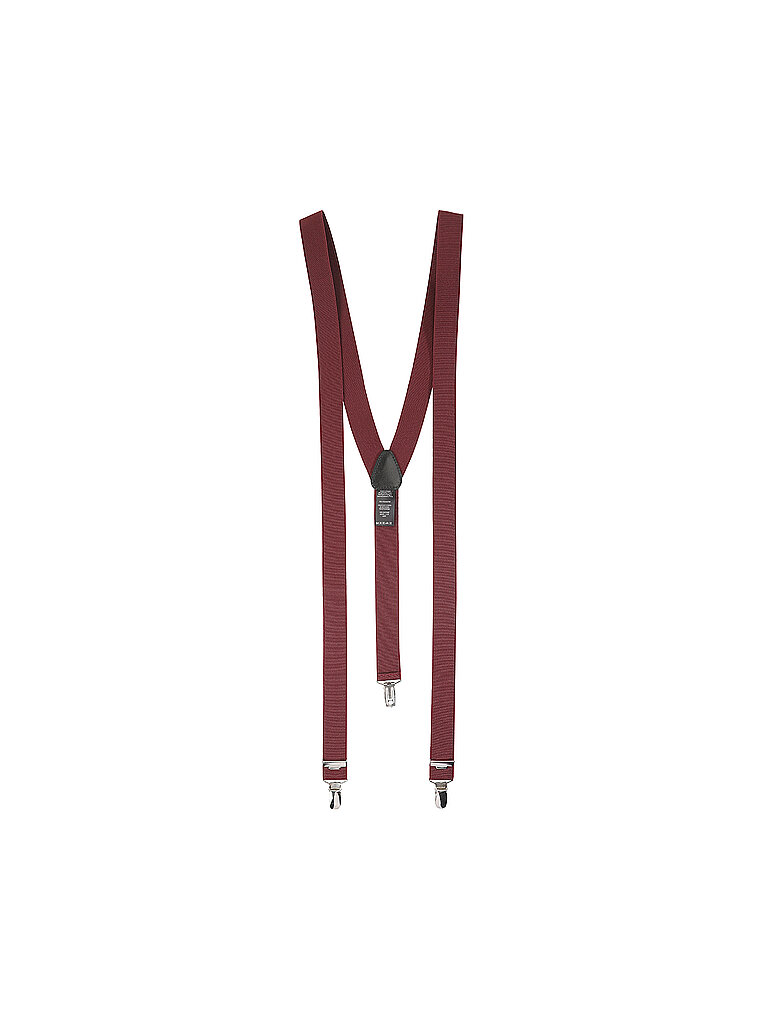 PROFUOMO Hosenträger rot