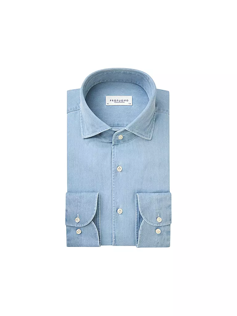 PROFUOMO | Businesshemd Slim Fit  | blau