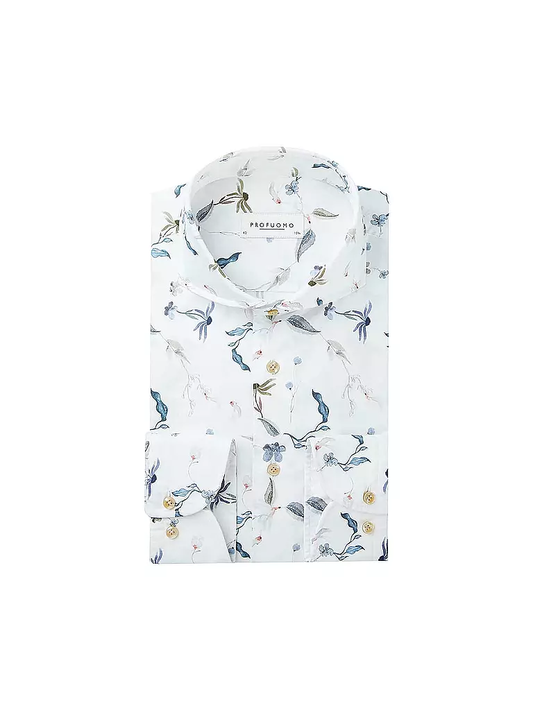 PROFUOMO | Hemd Slim Fit  | weiss